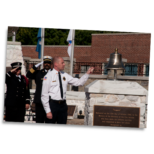 Bell Rings During September 11 Memorial Service